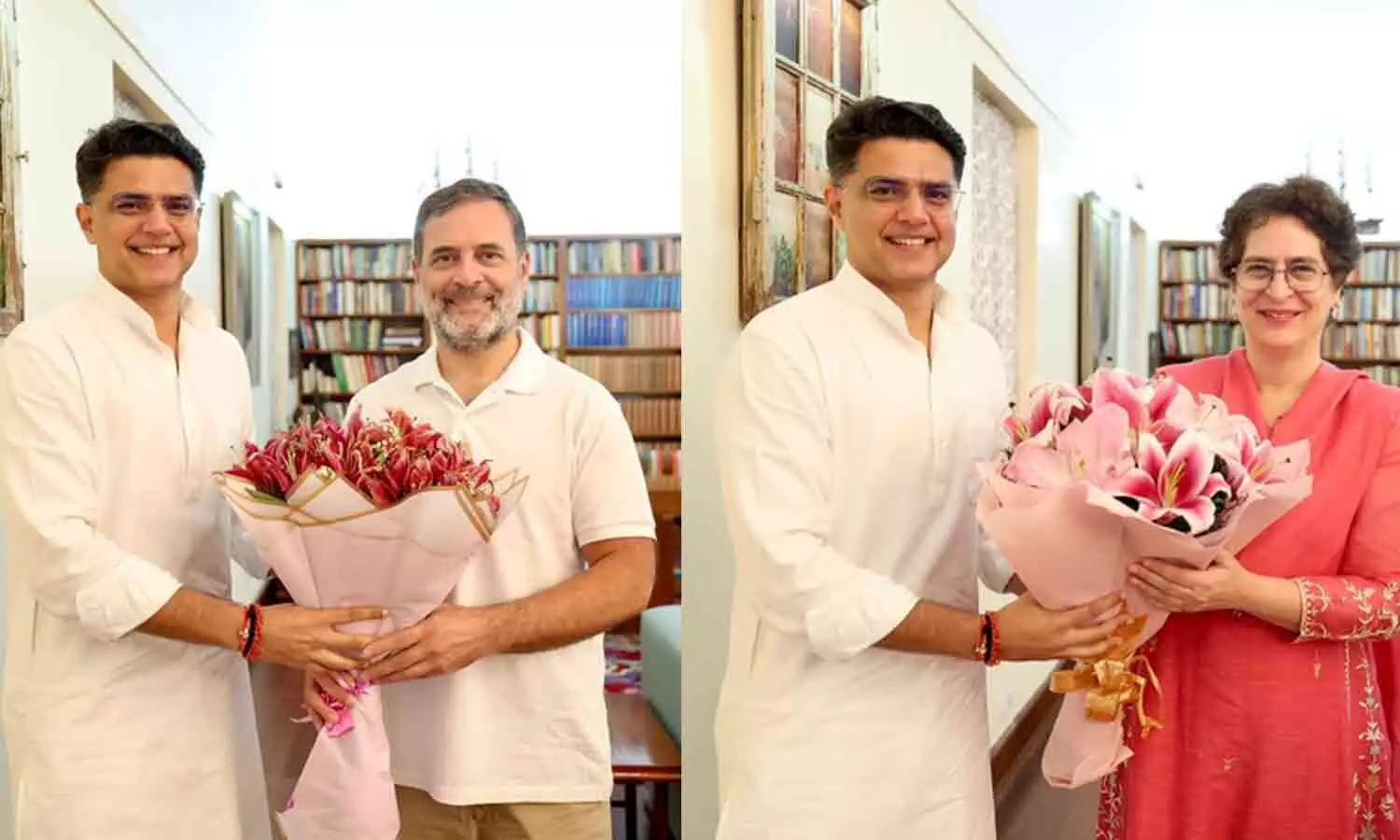 Sachin Pilot meets Rahul, Priyanka after Punjab appointment; 2027 poll strategy discussed Sachin Pilot meets Rahul, Priyanka after Punjab appointment; 2027 poll strategy discussed