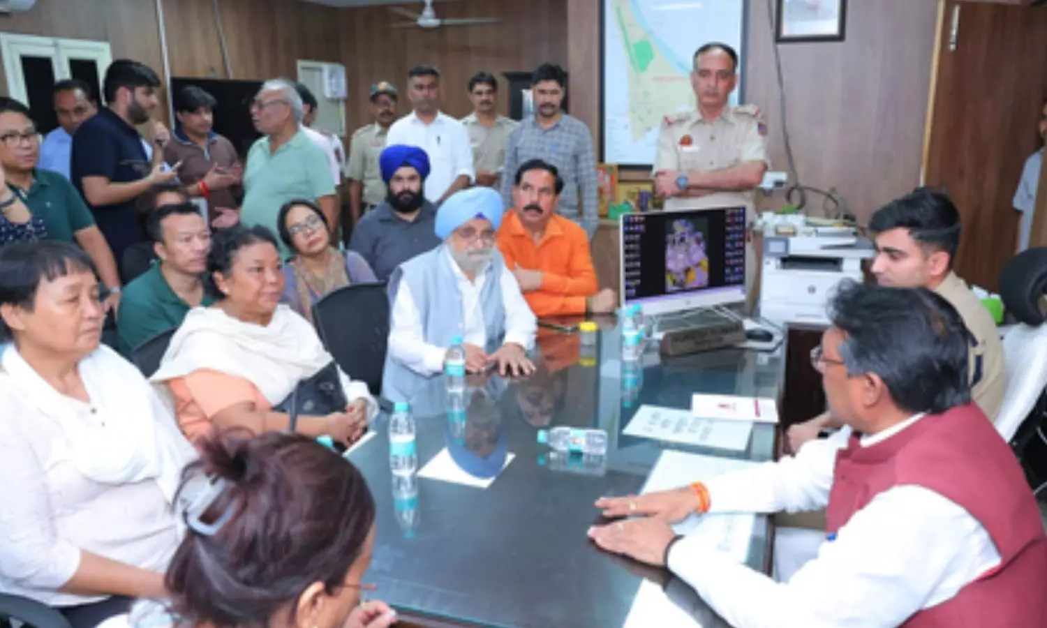 Minister of State and Delhi BJP President Harsh Malhotra Minister of State and Delhi BJP President Harsh Malhotra