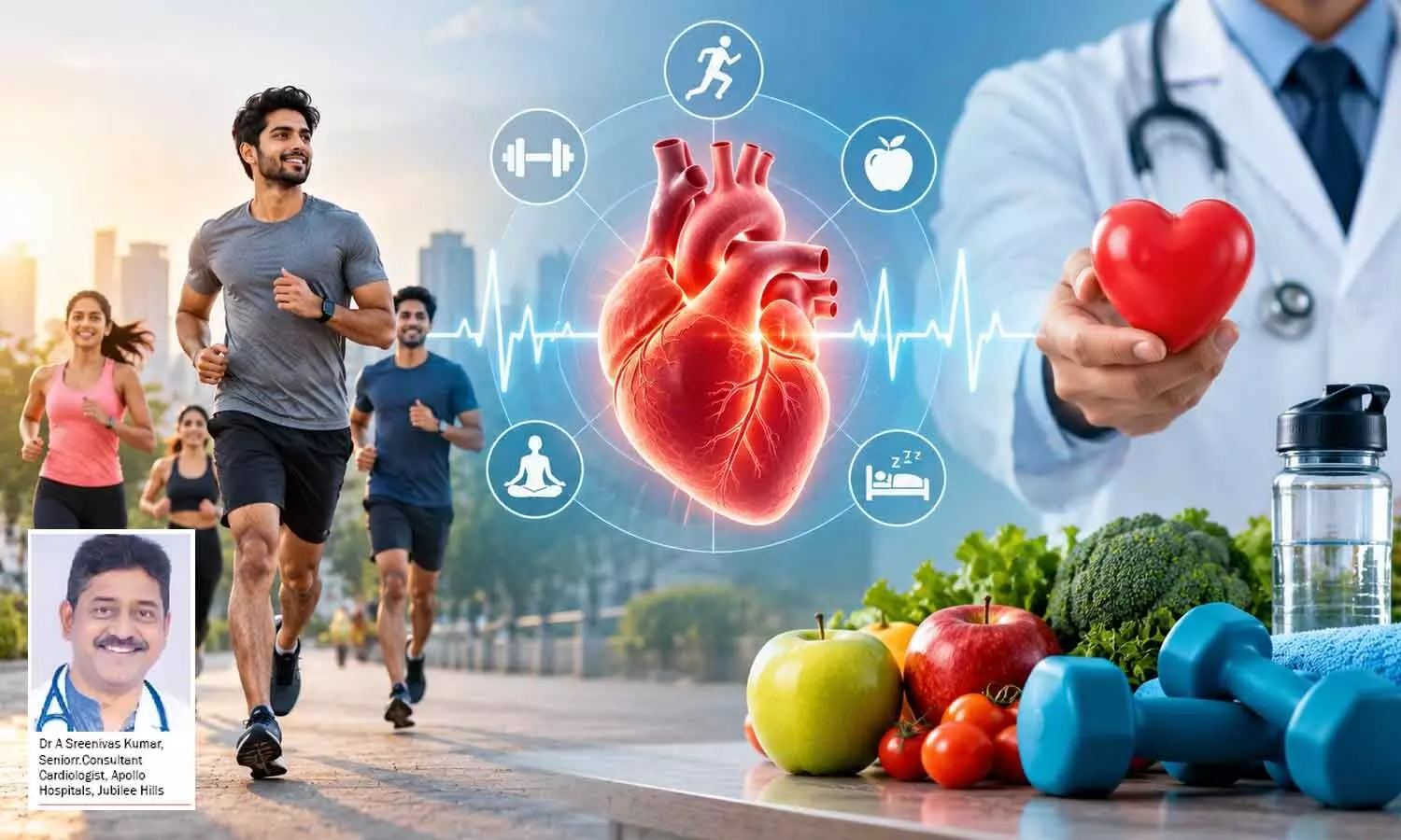 Stay fit for a healthy heart: Apollo doctor warns of rising cardiac risks among youth Stay fit for a healthy heart: Apollo doctor warns of rising cardiac risks among youth