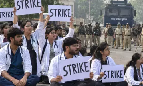 agitation by MBBS intern doctors demanding a hike in their stipend intensified on Tuesday agitation by MBBS intern doctors demanding a hike in their stipend intensified on Tuesday