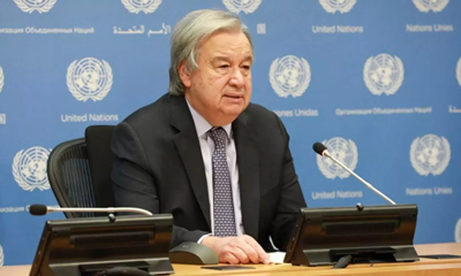 UN Secretary-General Antonio Guterres UN Secretary-General Antonio Guterres