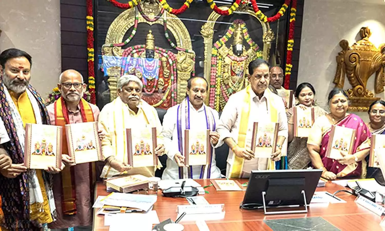 TTD releases booklet for Navaratri Brahmotsavams to be held from October 12-20 TTD releases booklet for Navaratri Brahmotsavams to be held from October 12-20