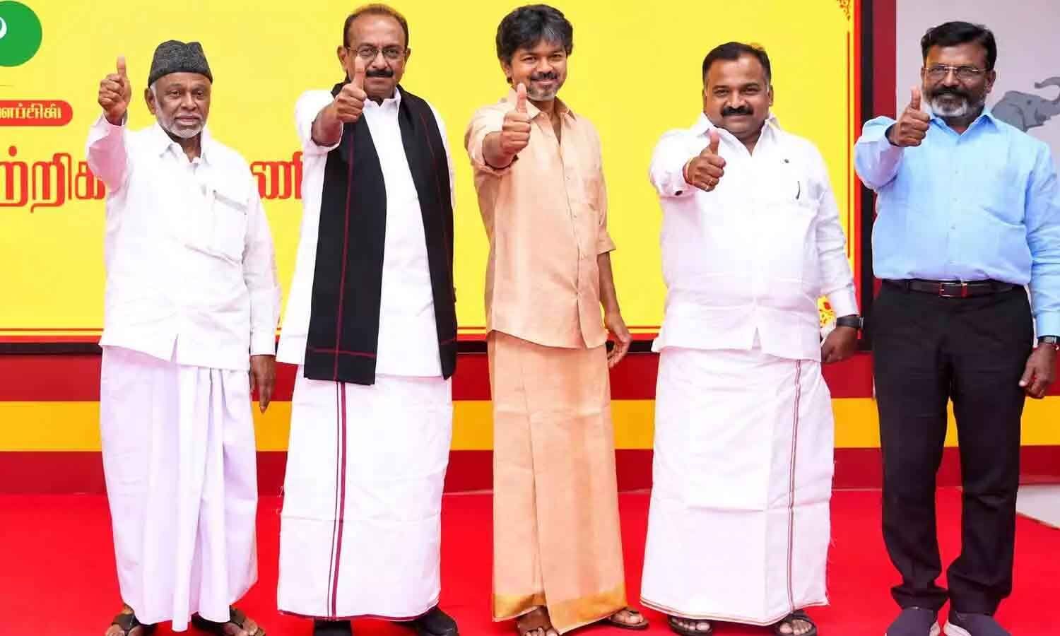 TVK-led alliance named Secular Social Justice Victory Front