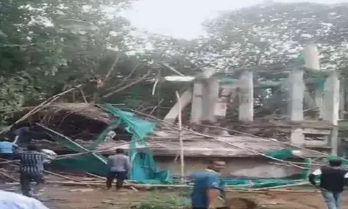 Water tank collapses in Ranchi; one worker killed, several feared trapped