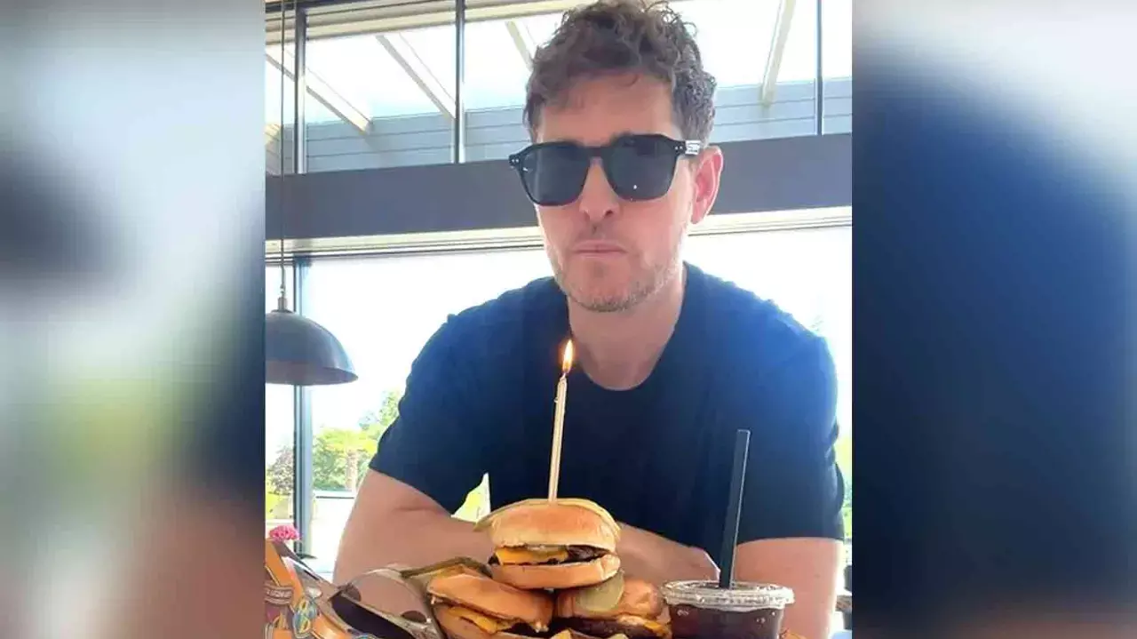 Canadian singer Michael Buble