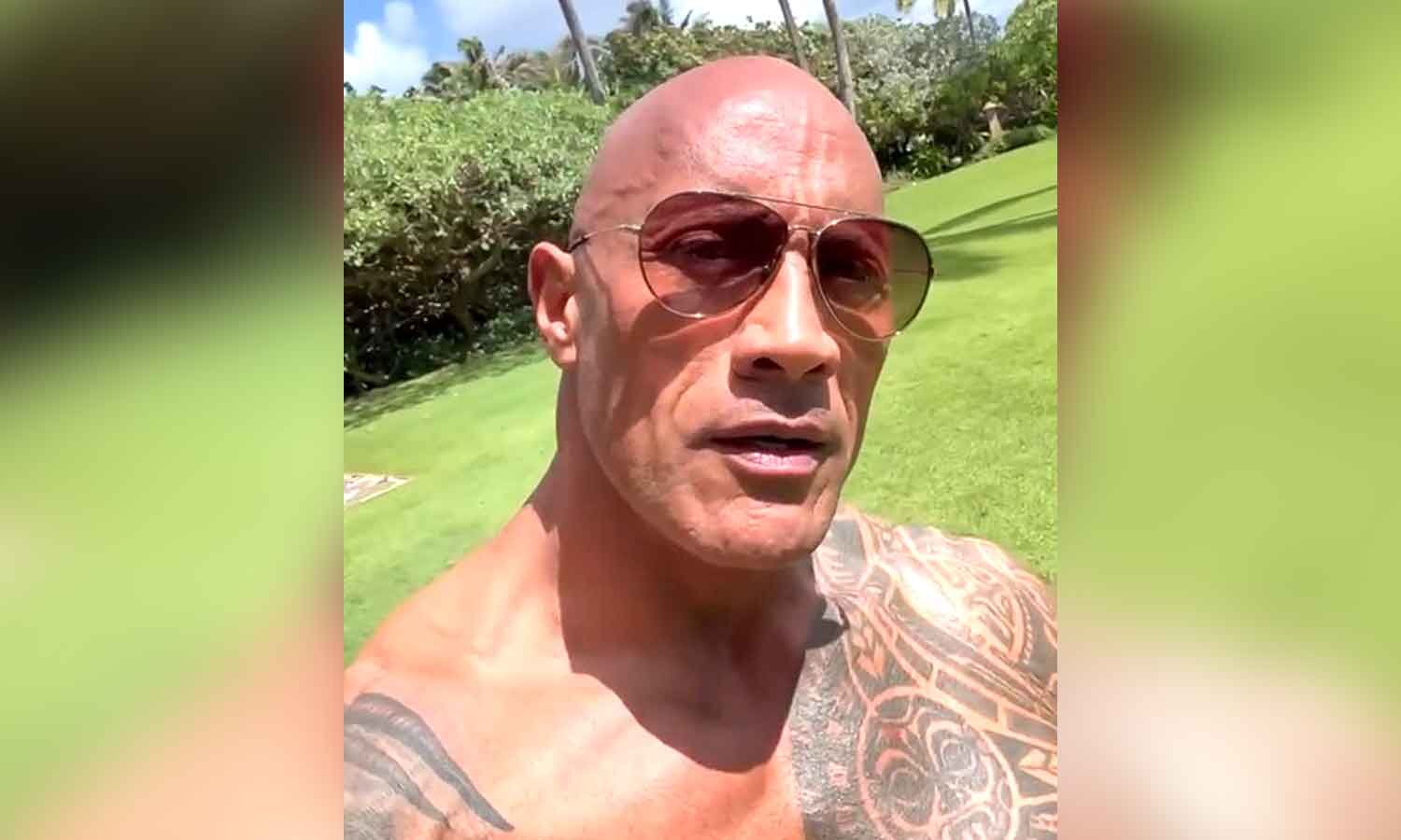 Dwayne Johnson Details Yearlong Weight Loss for Lizard Music