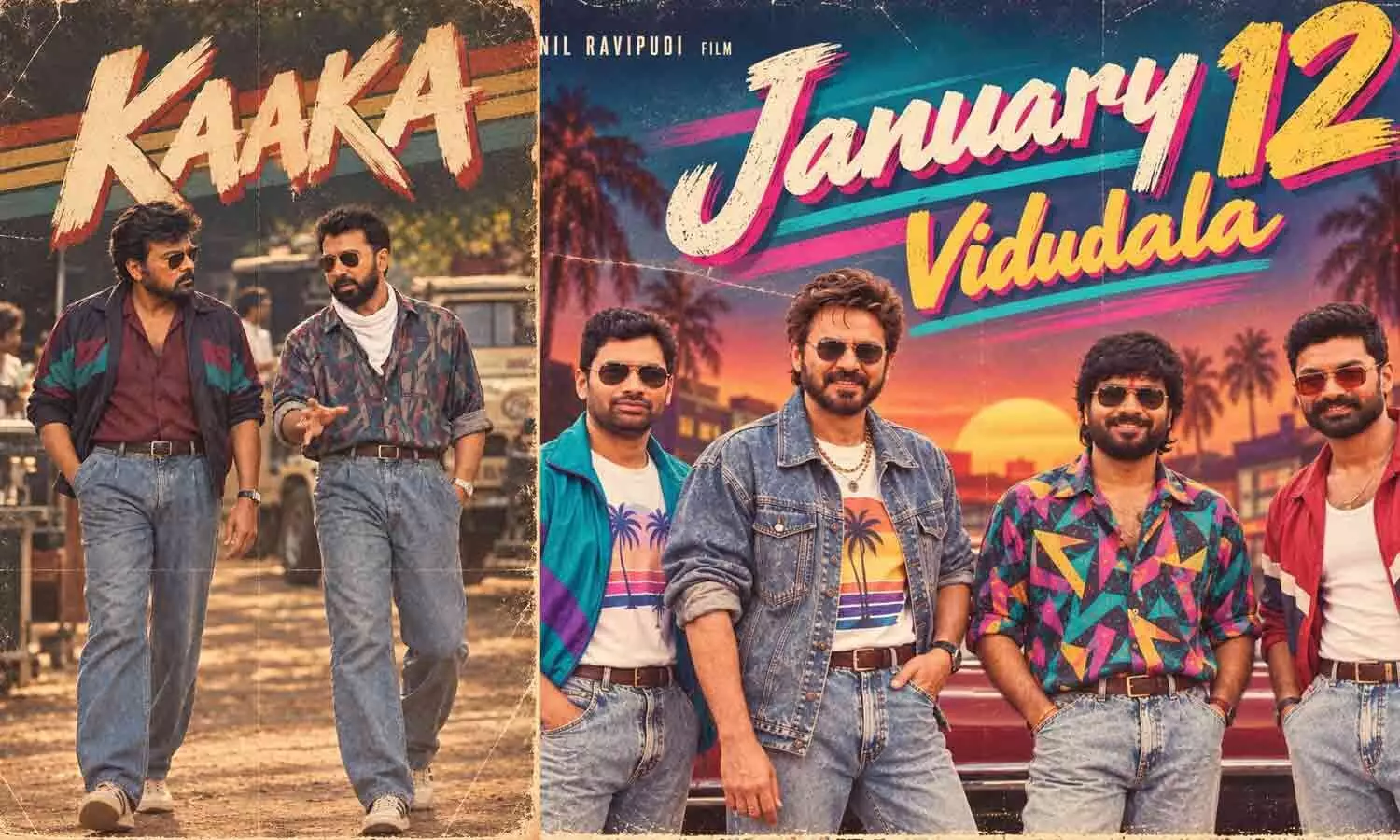 Chiranjeevi and Venkatesh Bring Back the Timeless 80s Style Chiranjeevi and Venkatesh Bring Back the Timeless 80s Style