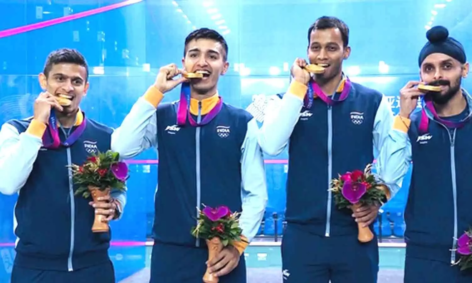 Defending champions Indian mens team top seeded as draws unveils for squash at Asian Games Defending champions Indian mens team top seeded as draws unveils for squash at Asian Games