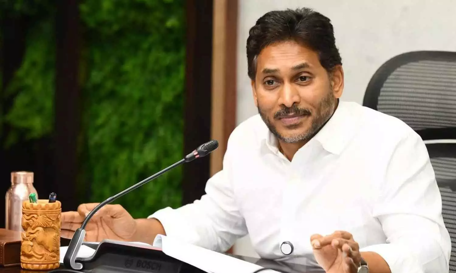 YSRCP president Y. S. Jagan Mohan Reddy YSRCP president Y. S. Jagan Mohan Reddy