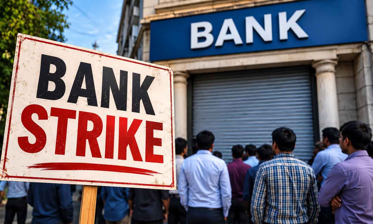 Indian Bank Unions Proceed With Nationwide Strike Friday