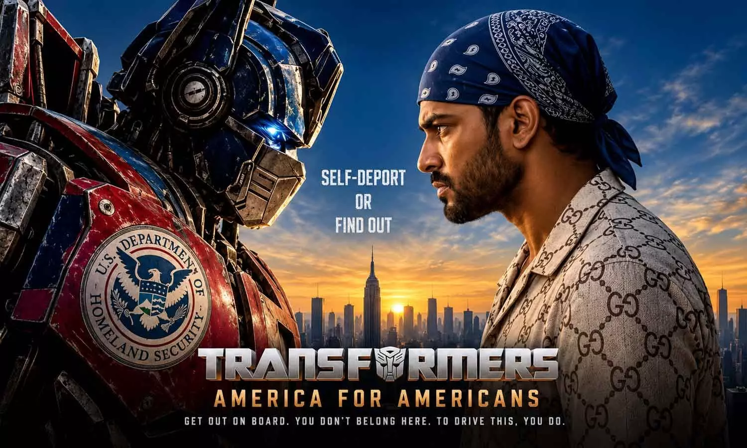 ‘Get off our roads, Mr Singh’: US homeland security poster sparks outrage ‘Get off our roads, Mr Singh’: US homeland security poster sparks outrage