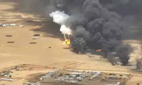 Saudi-led coalition says Houthi missiles, drones target three cities