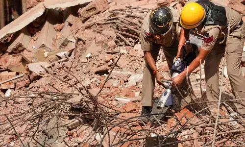 Satya Niketan Building Collapse: Student Recalls Being Trapped Under Rubble For Over An Hour