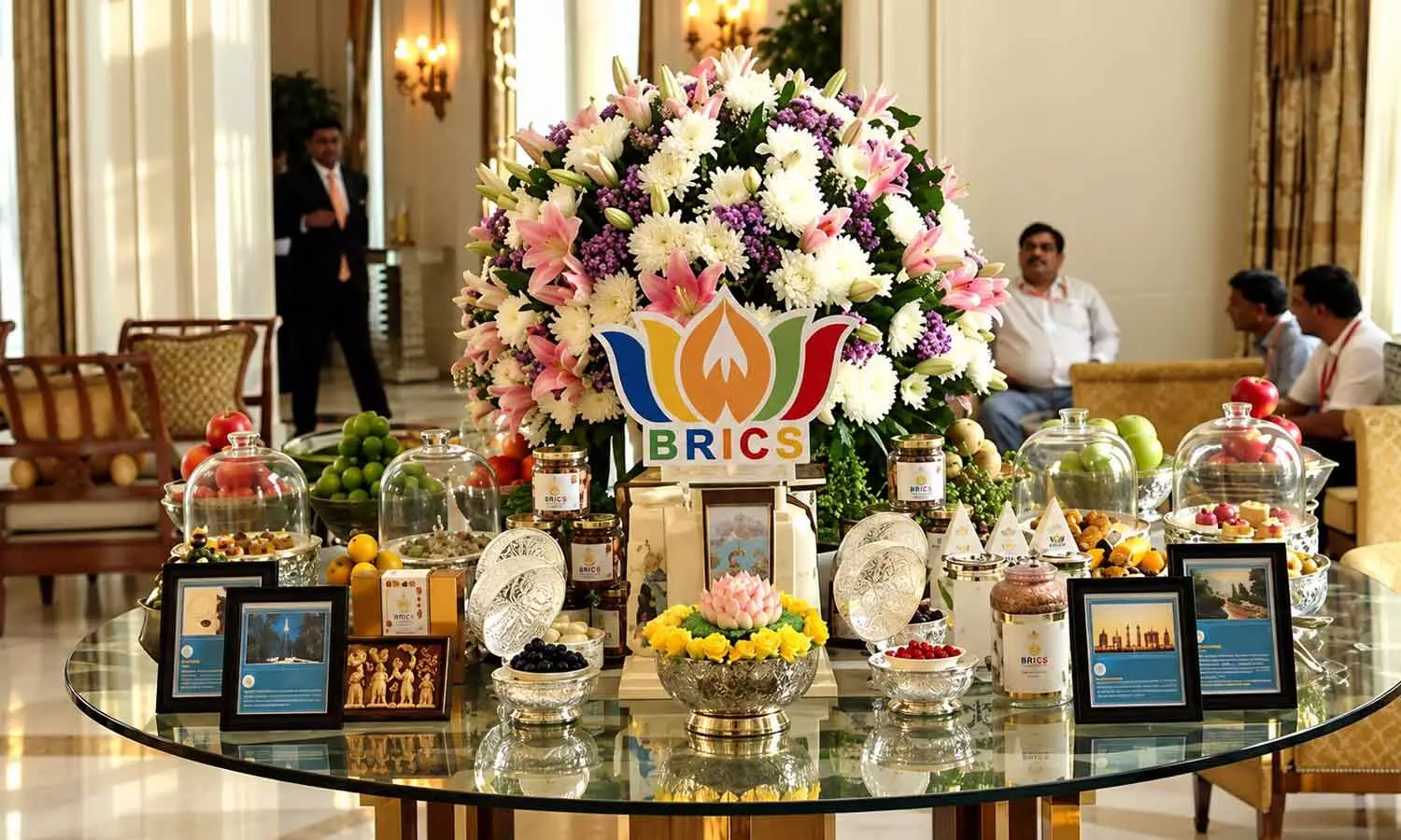 Vegan gala dinner highlights sustainable cuisine at BRICS Leaders Summit in New Delhi Vegan gala dinner highlights sustainable cuisine at BRICS Leaders Summit in New Delhi