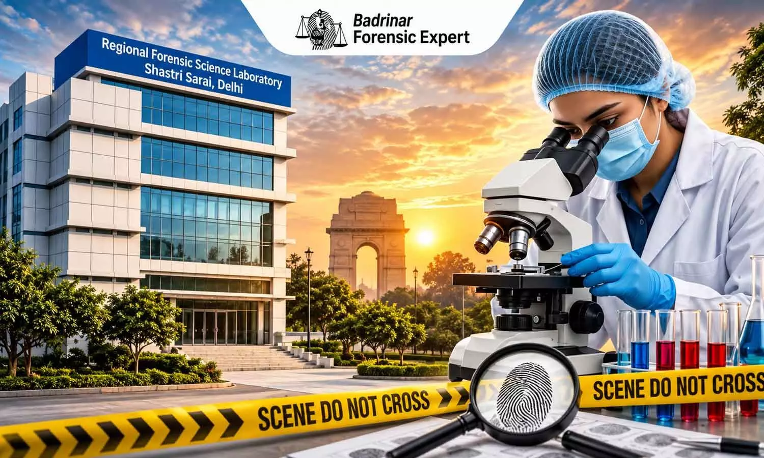 Forensic science lab to be built at Sheikh Sarai in 2 yrs Forensic science lab to be built at Sheikh Sarai in 2 yrs