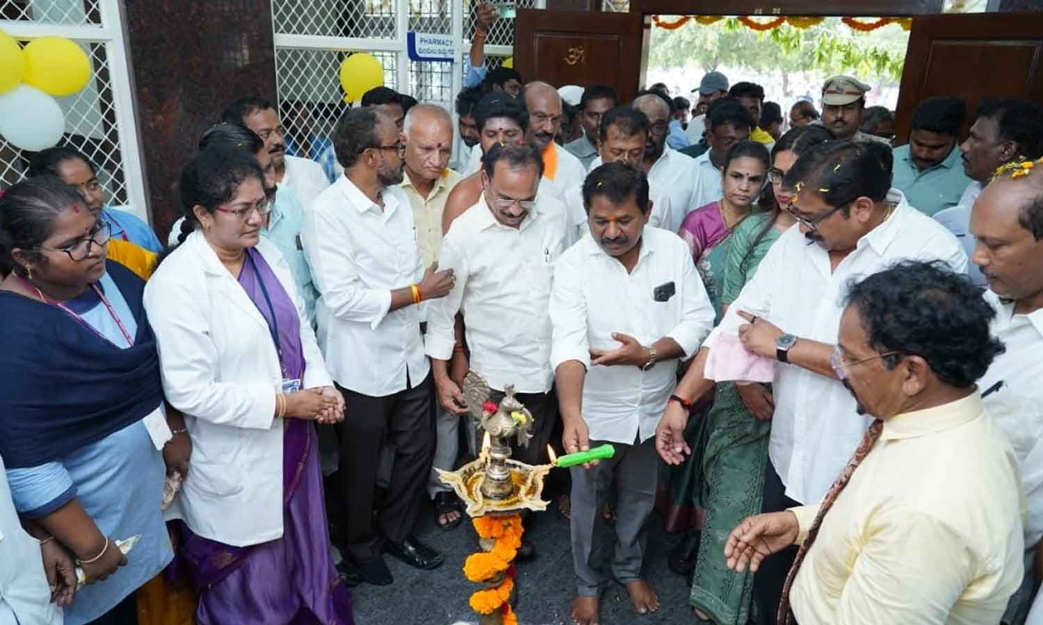 50-Bed Critical Care Block Inaugurated at Ongole Government Hospital