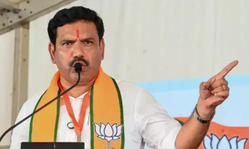 Karnataka Bharatiya Janata Party (BJP) President B.Y. Vijayendra