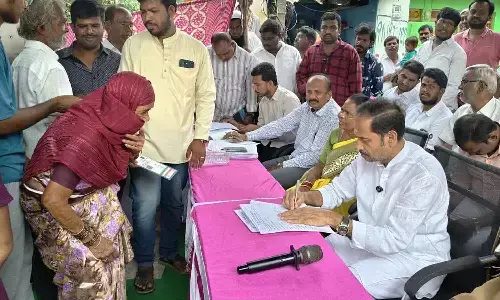 MLA holds public grievance meet