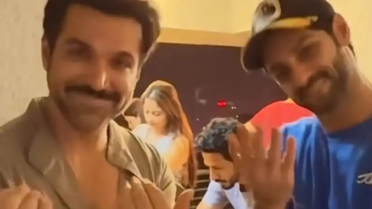 Karan Wahi and Rithvik Dhanjani added a nostalgic touch to their Ganesh Chaturthi celebrations Karan Wahi and Rithvik Dhanjani added a nostalgic touch to their Ganesh Chaturthi celebrations