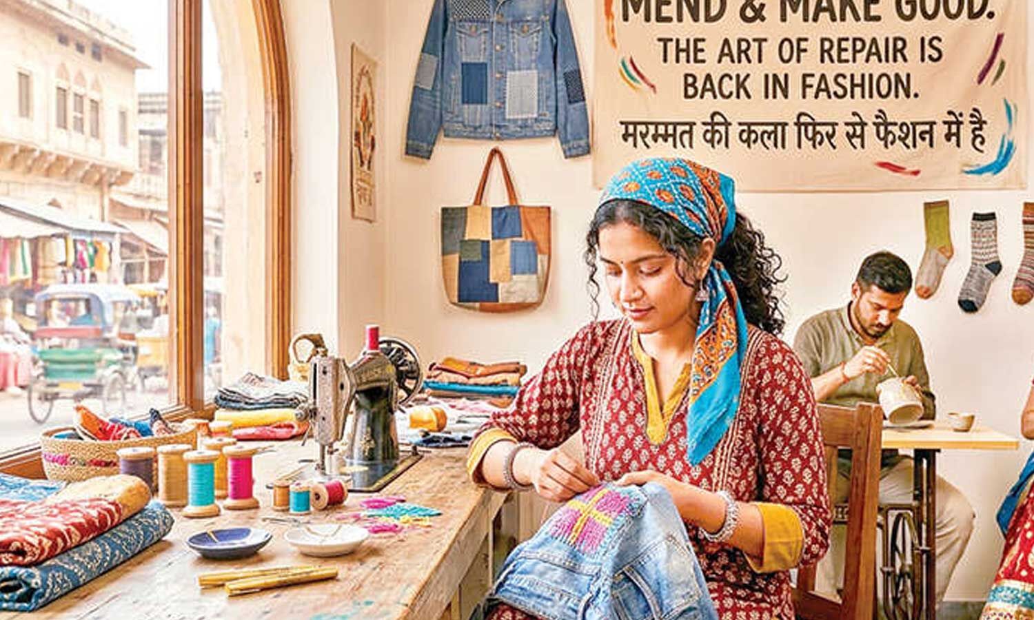 India’s Repair Revival Brings Fashion Back Toward Sustainability