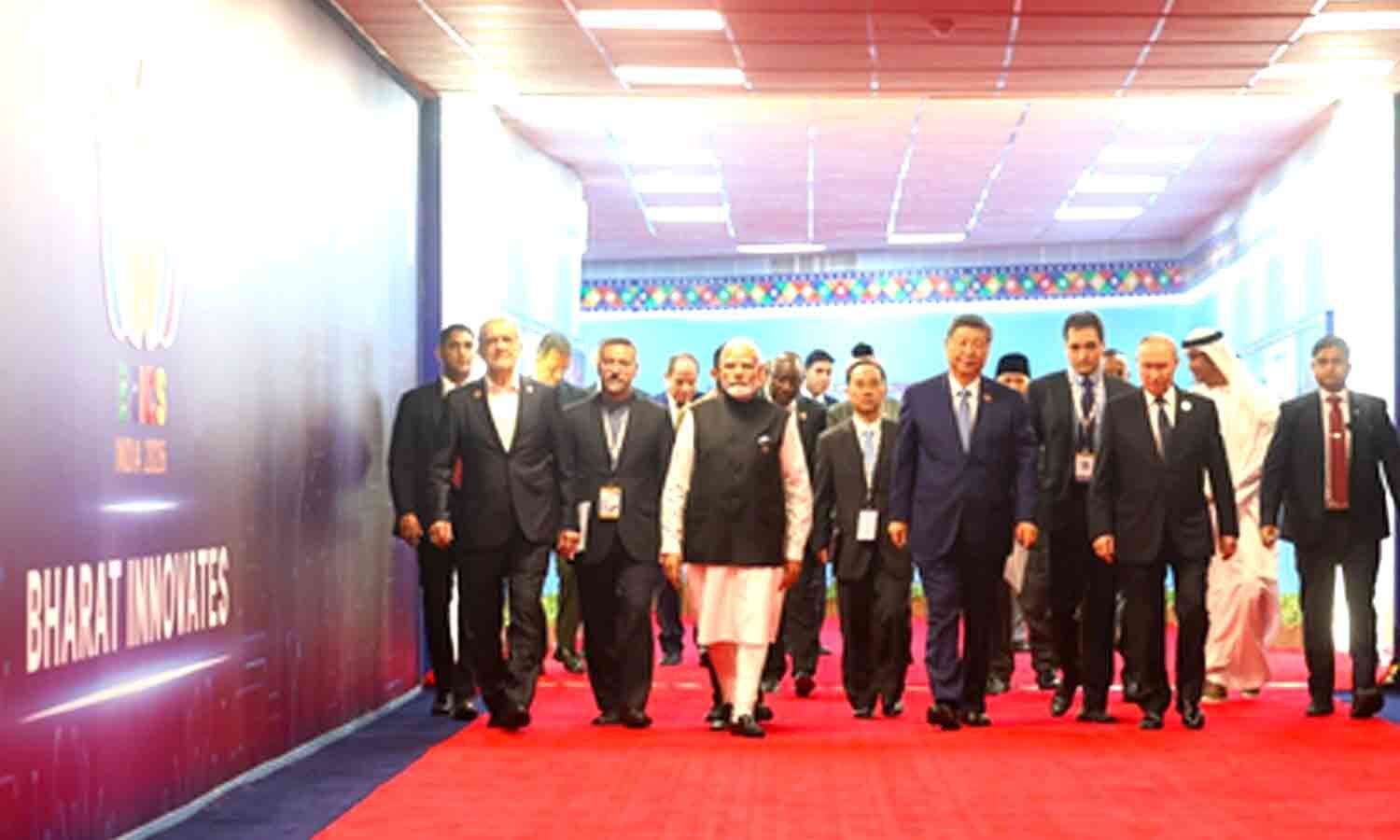 ‘Innovation from India solutions for world’: PM Modi visits Bharat Innovates with BRICS leaders