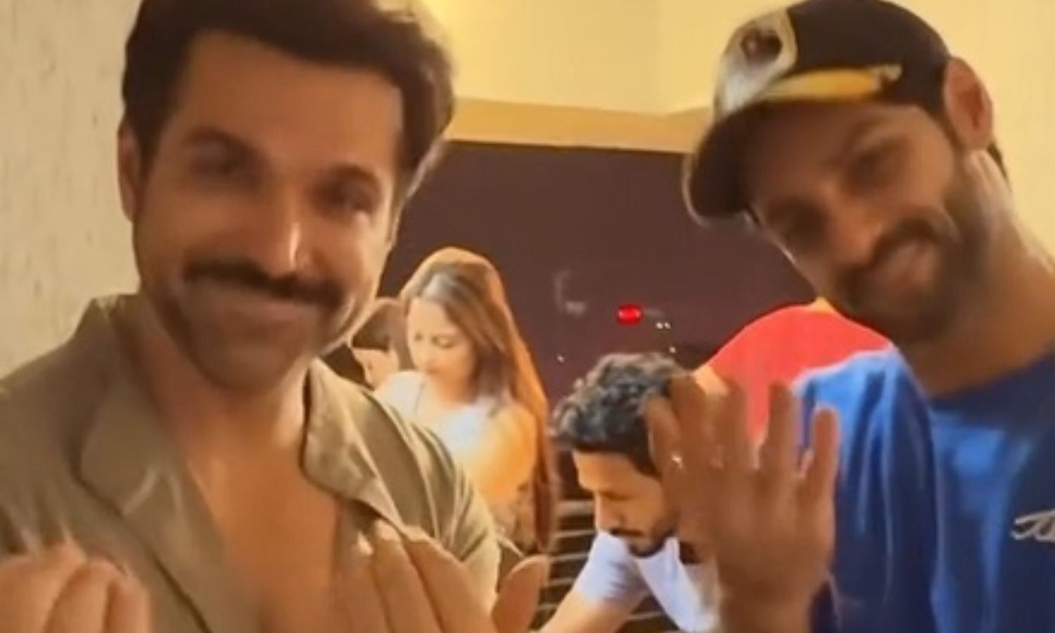 Karan Wahi, Rithvik Dhanjani Recreate Smriti Irani’s TV Style