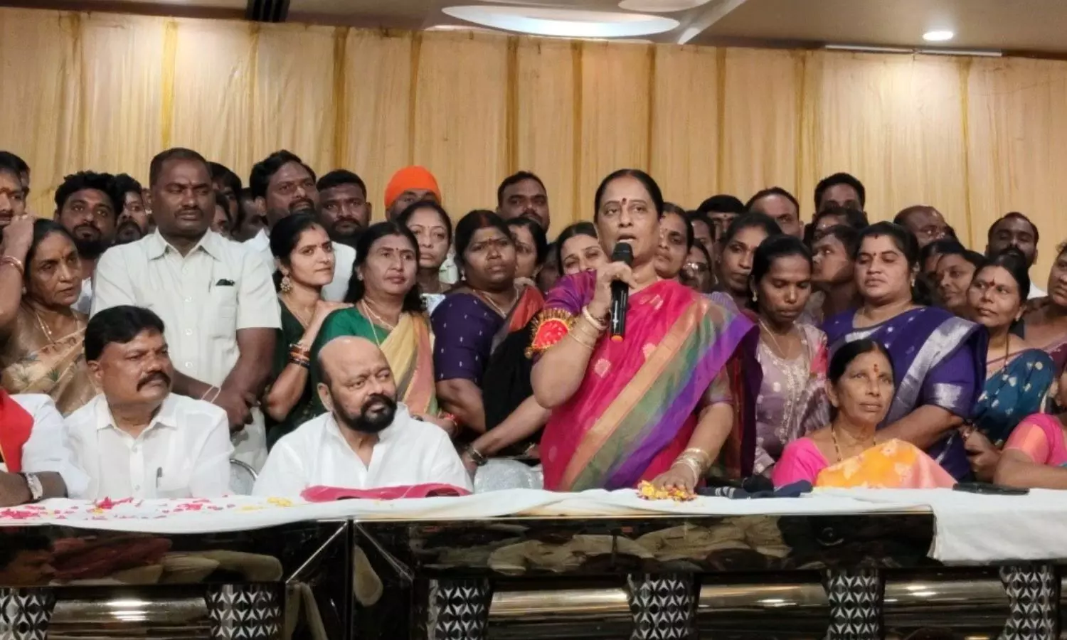 Former minister and Warangal East MLA Konda Surekha Former minister and Warangal East MLA Konda Surekha