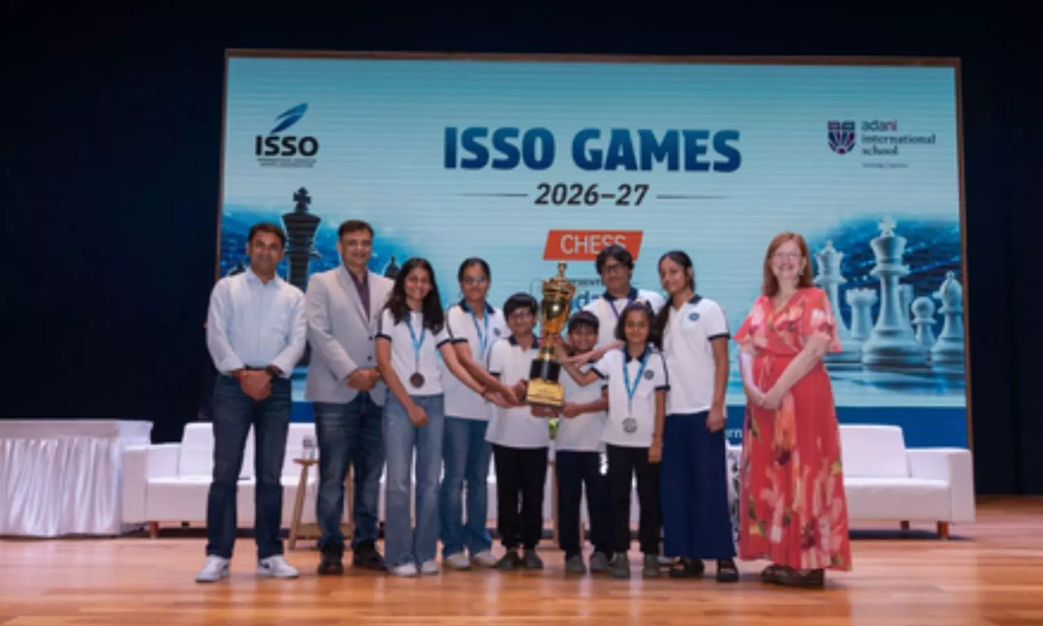 ISSO Chess Games ended at Adani International School ISSO Chess Games ended at Adani International School