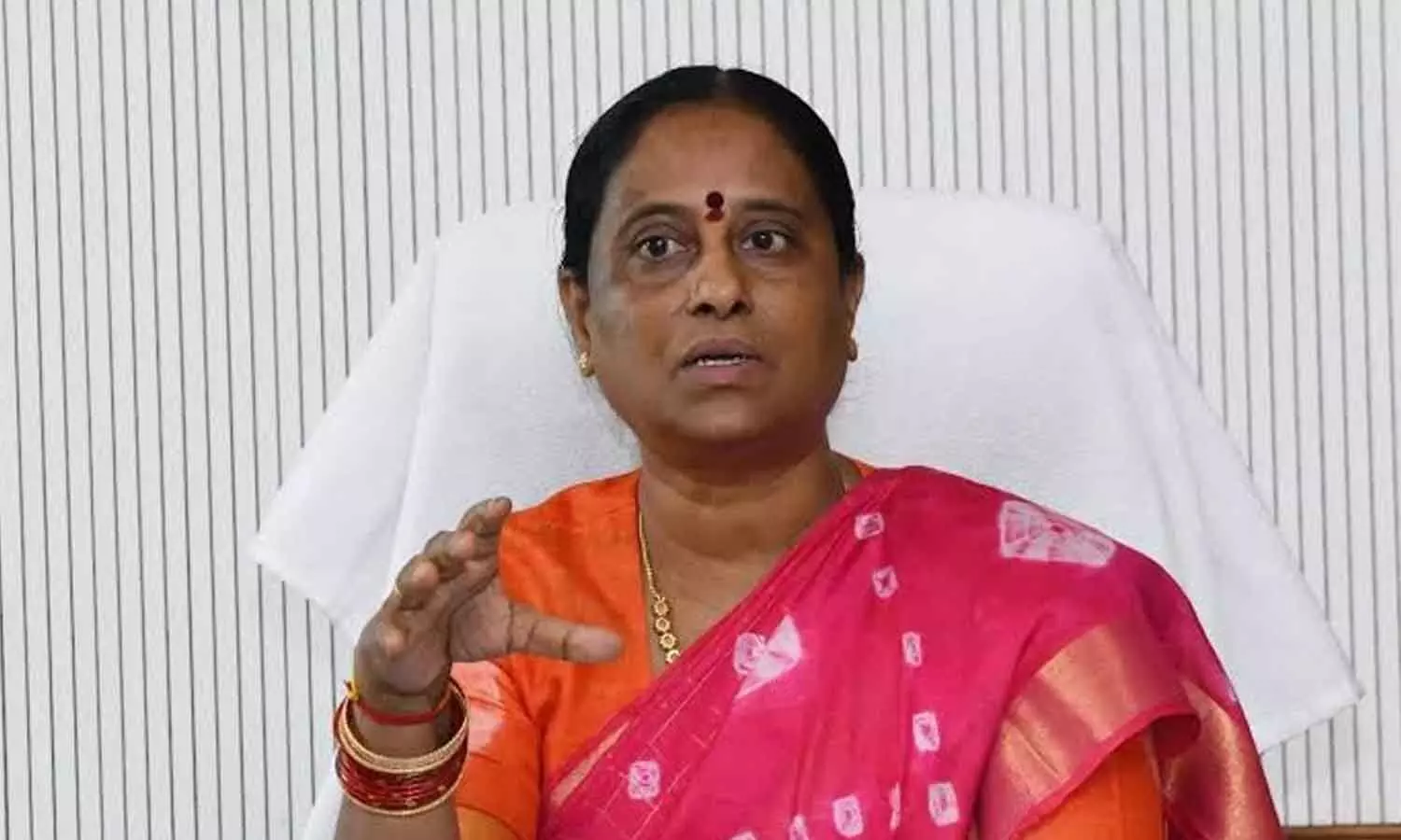 Former Minister and Warangal East MLA Konda Surekha Former Minister and Warangal East MLA Konda Surekha