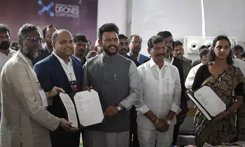IIT Hyderabad, AP Drones Corporation sign MoU to develop drone ecosystem IIT Hyderabad, AP Drones Corporation sign MoU to develop drone ecosystem