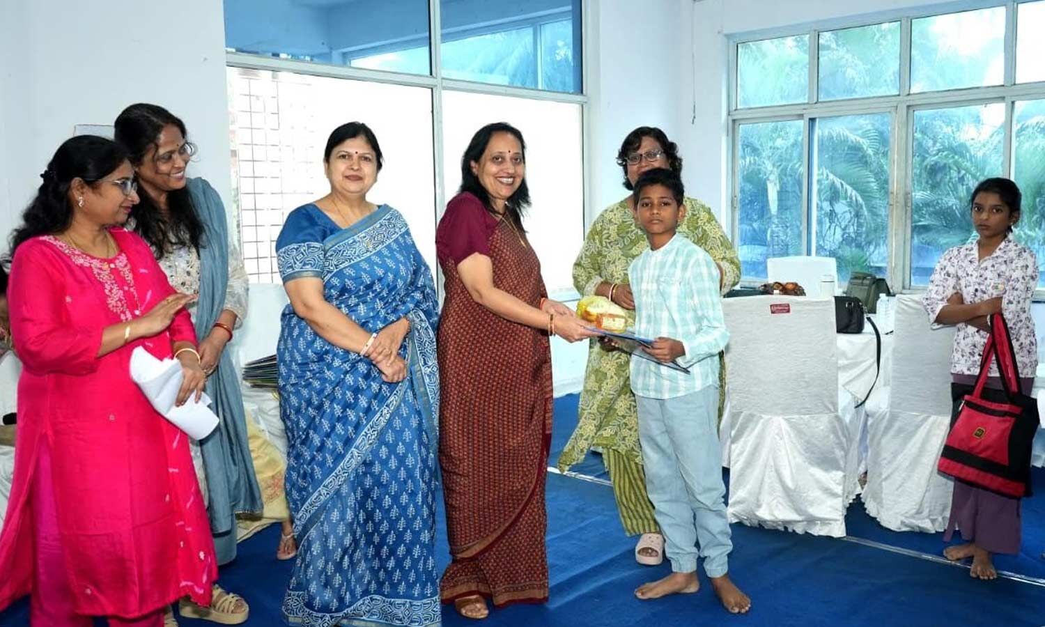Wards of railway employees display creative best at essay competition