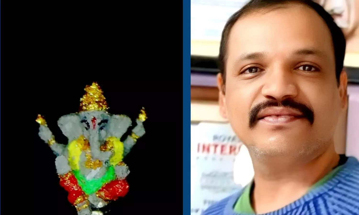 A Ganesha on a pin, a message for the planet A Ganesha on a pin, a message for the planet
