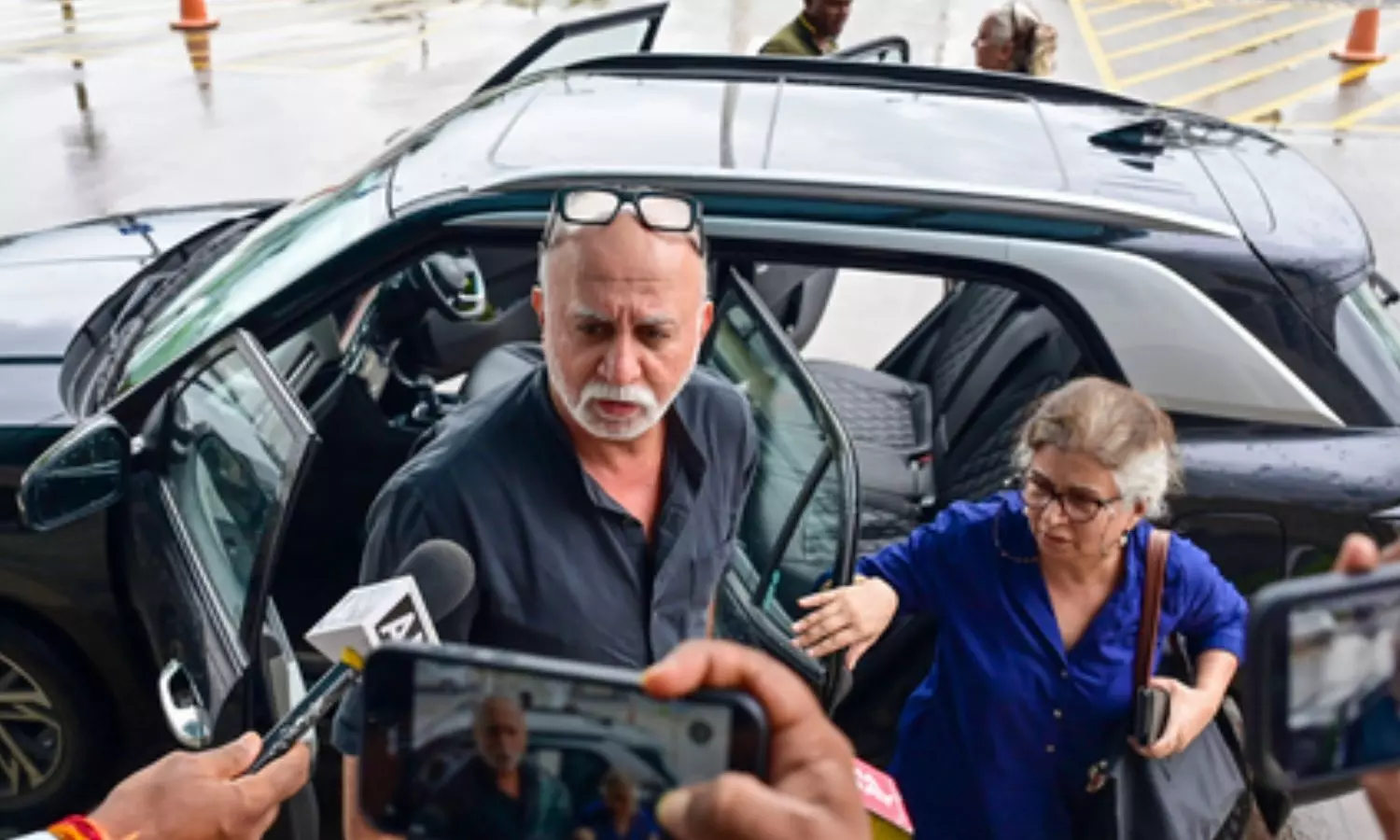 Former Tehelka Editor-in-Chief Tarun Tejpal surrendered before a Goa court on Monday Former Tehelka Editor-in-Chief Tarun Tejpal surrendered before a Goa court on Monday