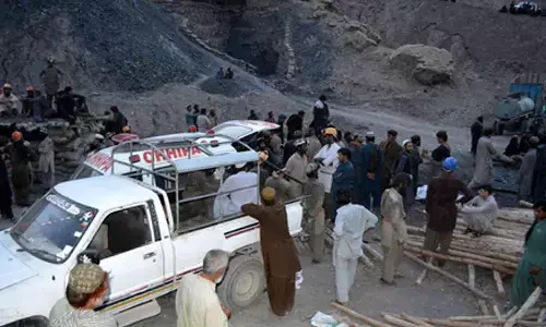 Four killed, five injured in coal mine explosion in Pakistan