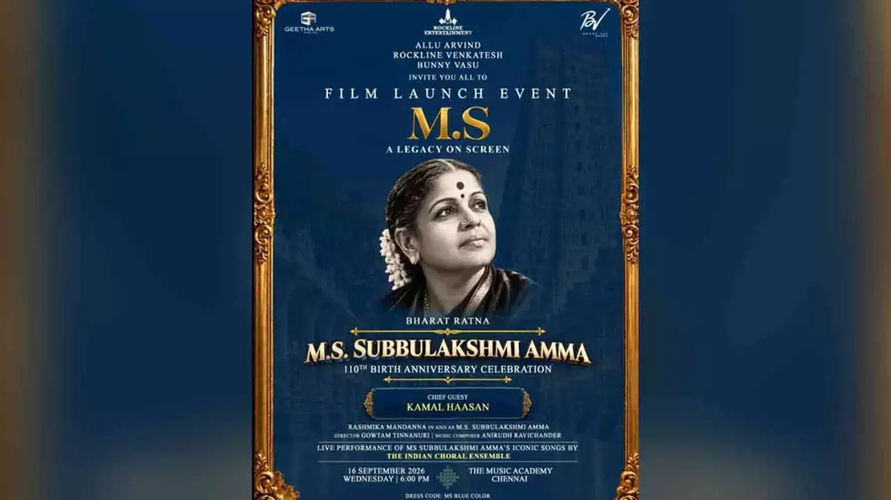 Anirudh to score music for M S Subbulakshmi Anirudh to score music for M S Subbulakshmi