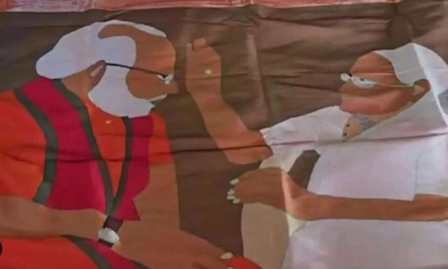 Varanasi weavers heartfelt birthday gift for PM Modi: A silk-thread portrait with mother Varanasi weavers heartfelt birthday gift for PM Modi: A silk-thread portrait with mother