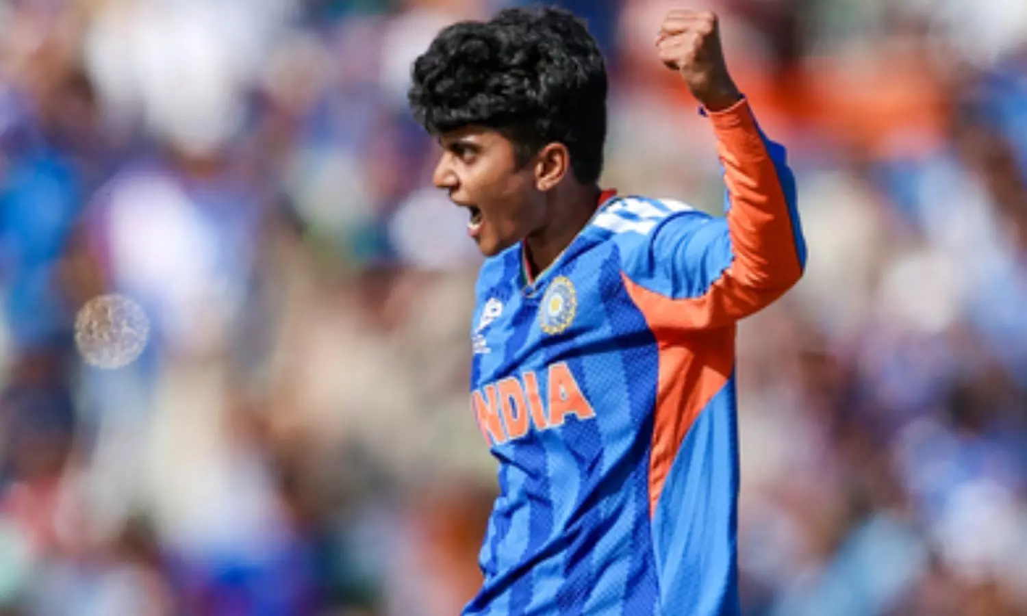 Sree Charani has accomplished a significant achievement as she became the first Indian bowler Sree Charani has accomplished a significant achievement as she became the first Indian bowler