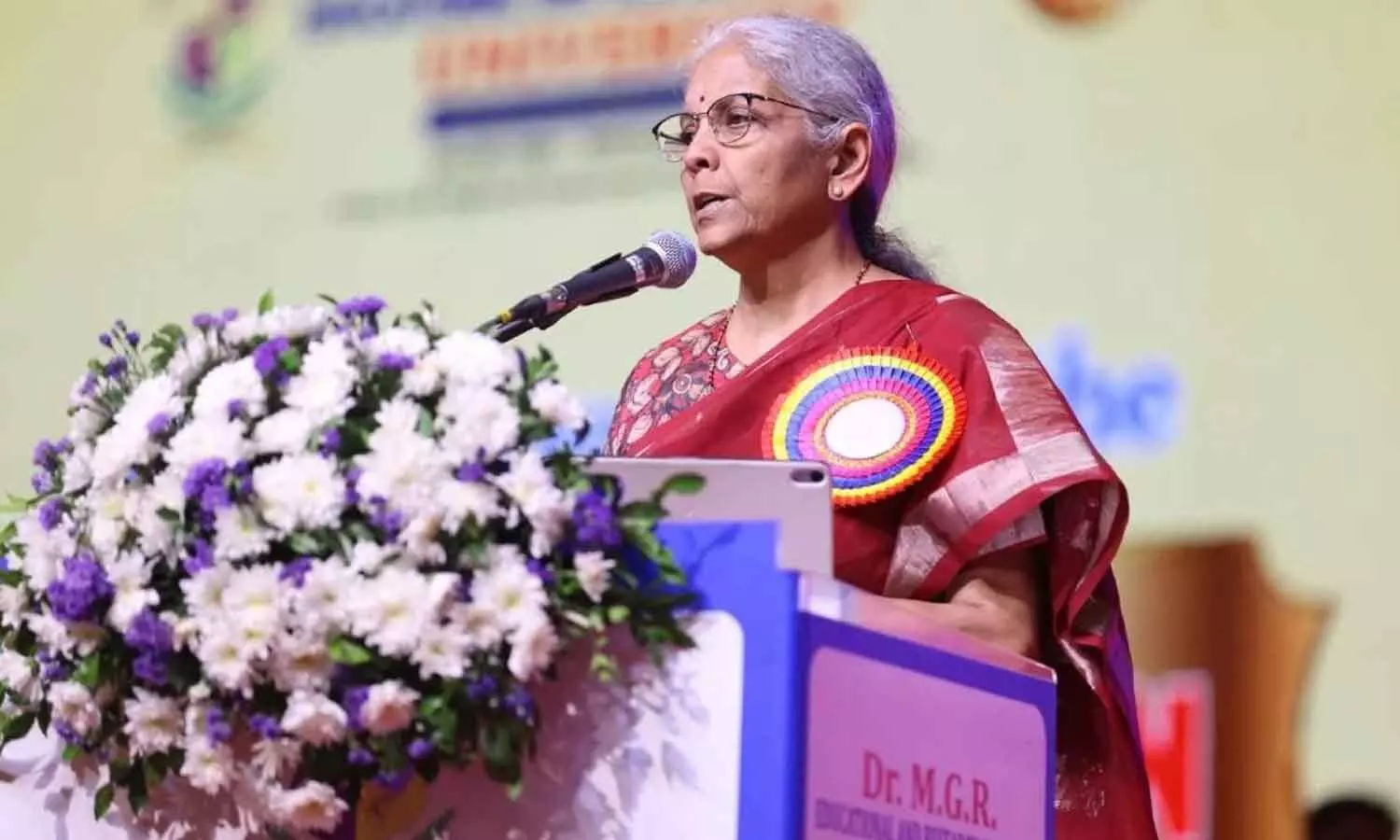Union Finance Minister Nirmala Sitharaman Union Finance Minister Nirmala Sitharaman