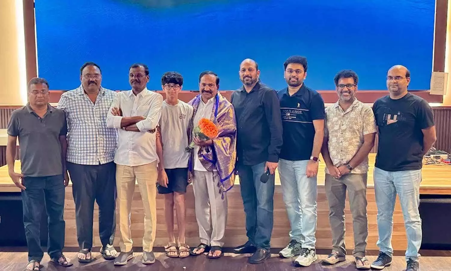 Grand welcome for Dr Periyala Ravinder Rao in Dallas Grand welcome for Dr Periyala Ravinder Rao in Dallas