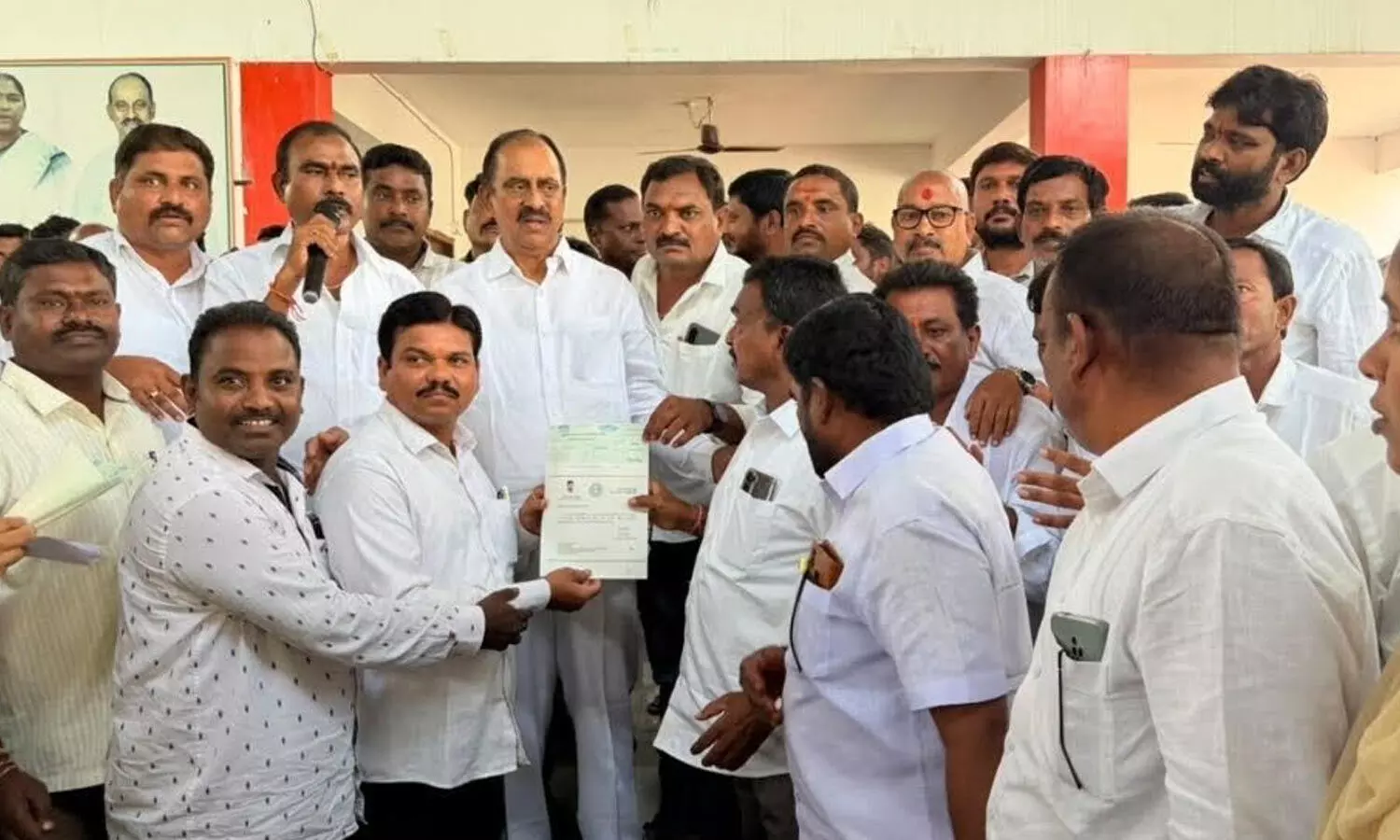 Welfare schemes to reach every eligible family: MLA Revuri Prakash Welfare schemes to reach every eligible family: MLA Revuri Prakash