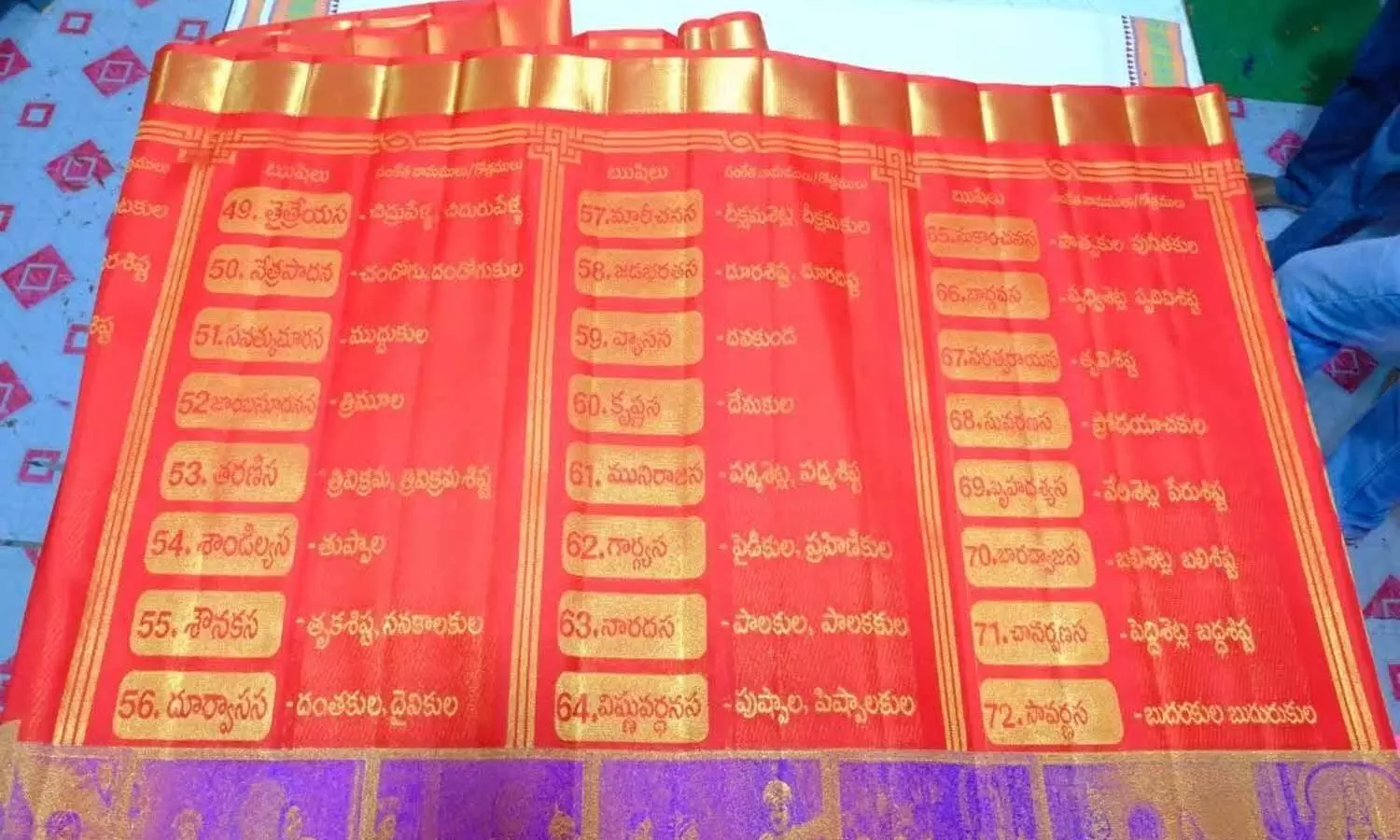 Sircilla weaver showcases exceptional skill through heritage-themed silk saree Sircilla weaver showcases exceptional skill through heritage-themed silk saree