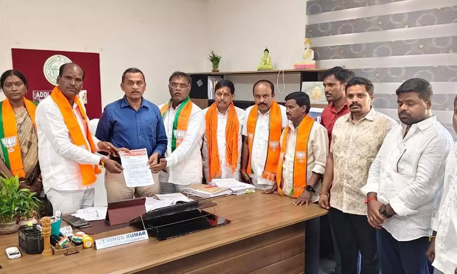 BJP seeks official Telangana Liberation Day observance BJP seeks official Telangana Liberation Day observance