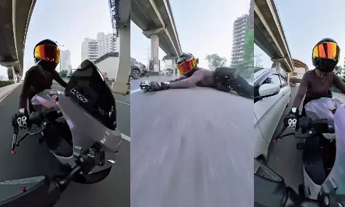 Gurugram Hit-And-Run: Woman Biker Questions Driver’s Decision To Flee After Collision