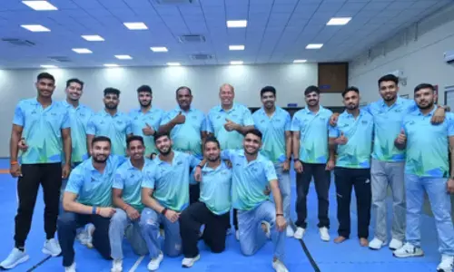 Indian men’s and women’s kabaddi teams