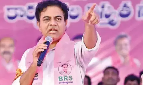 BRS working president KT Rama Rao
