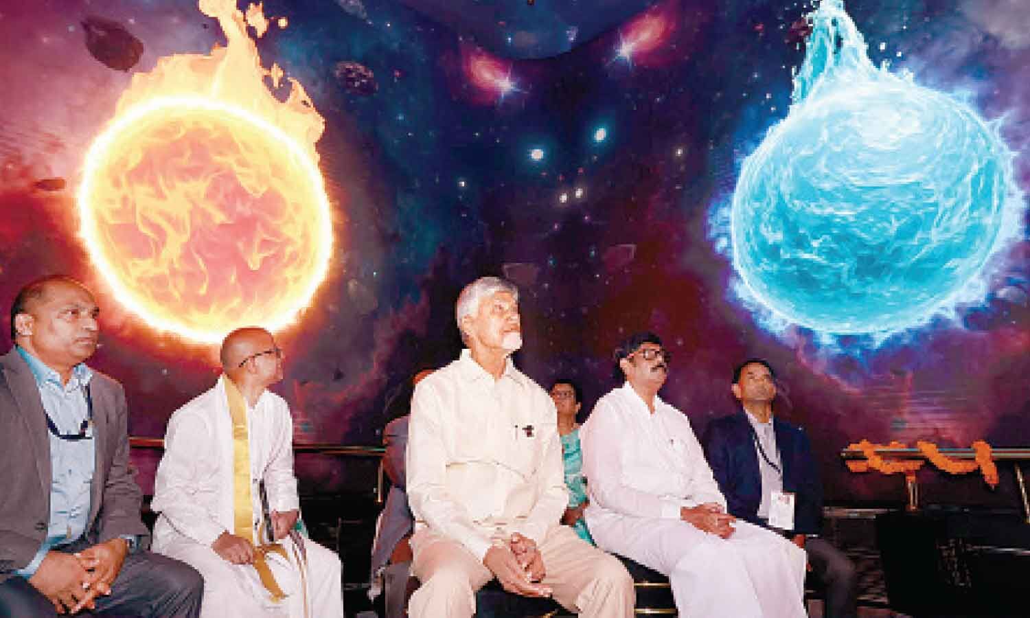 CM Naidu unveils technology-driven pilgrim facilities in Tirumala 