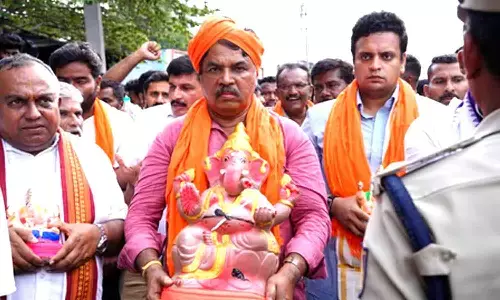 Karnataka BJP dares CM Shivakumar to ban Muslim processions near temples
