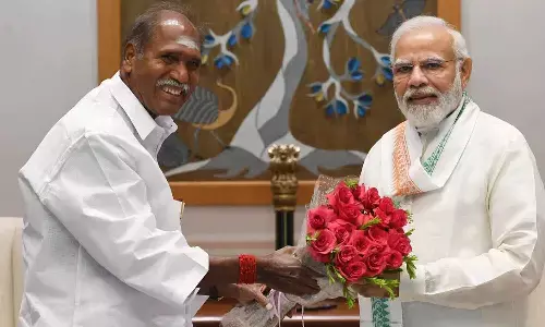 Puducherry CM greets PM on eve of his birthday