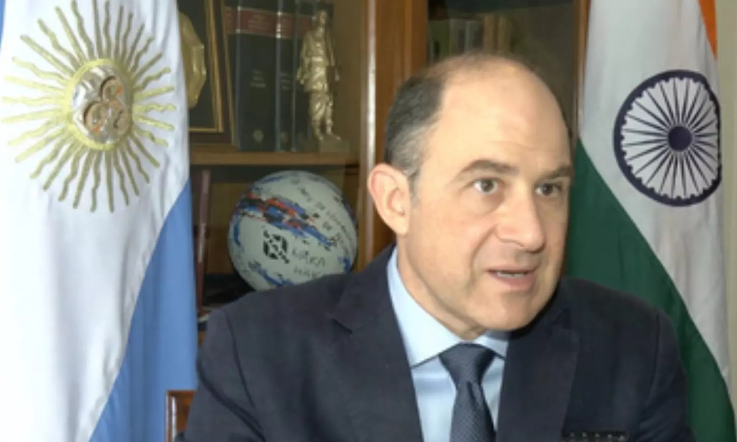 Argentinas Ambassador to India, Mariano Caucino Argentinas Ambassador to India, Mariano Caucino