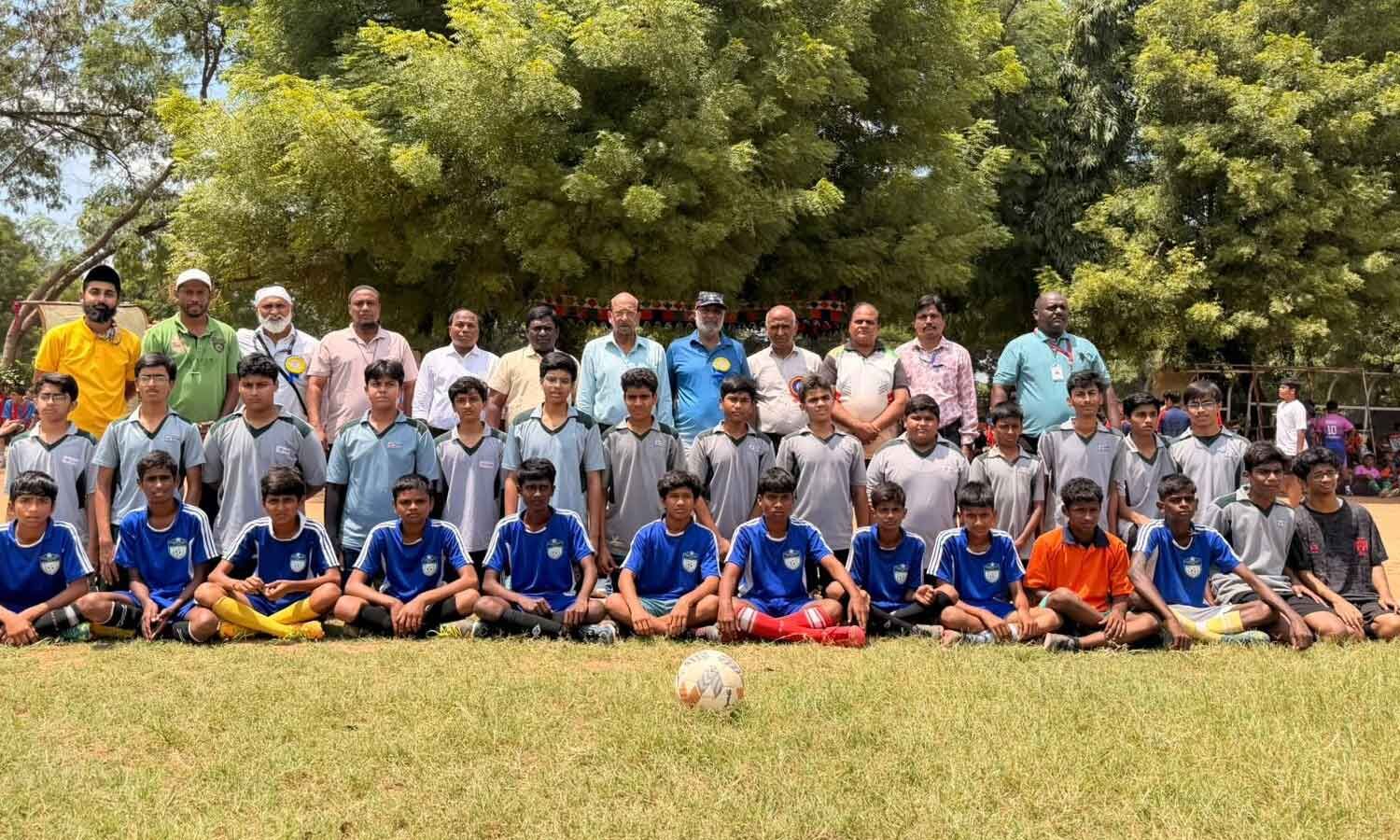 Hyderabad Schools Open Under-17 Football Tournament With Wins